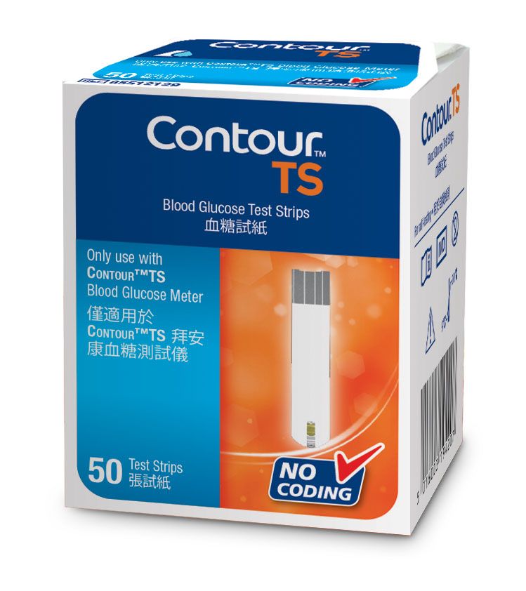 Contour TS 血糖測試紙 50's