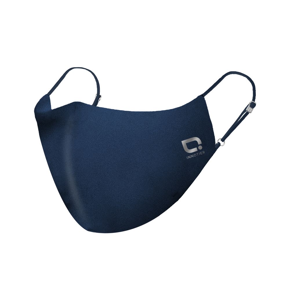 銀織滅毒可重用口罩TXM99深藍色-成人加大