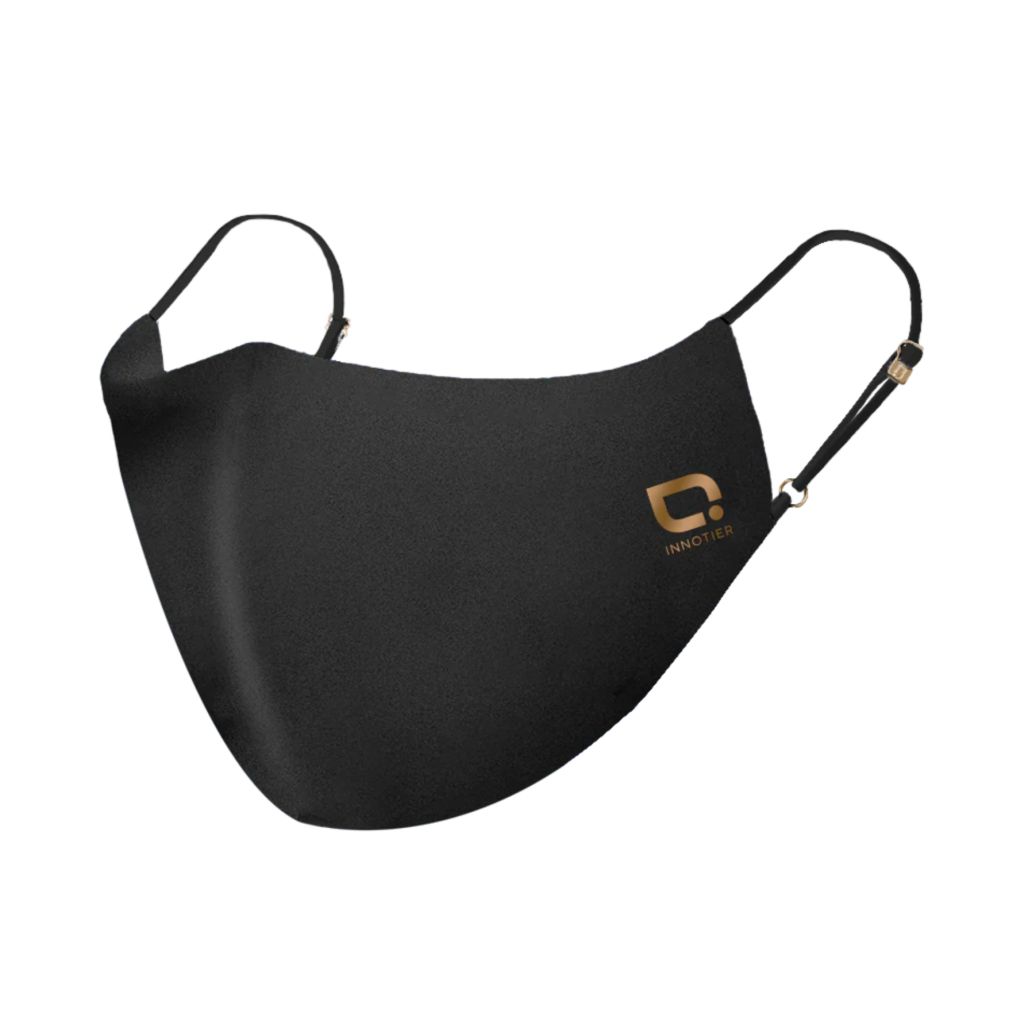 銀織滅毒可重用口罩TXM99霧面黑-成人加大