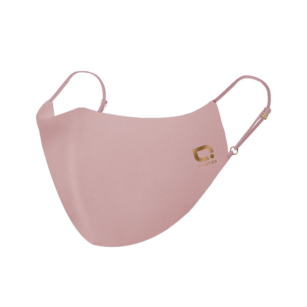 銀織滅毒可重用口罩TXM99灰粉紅-成人加大