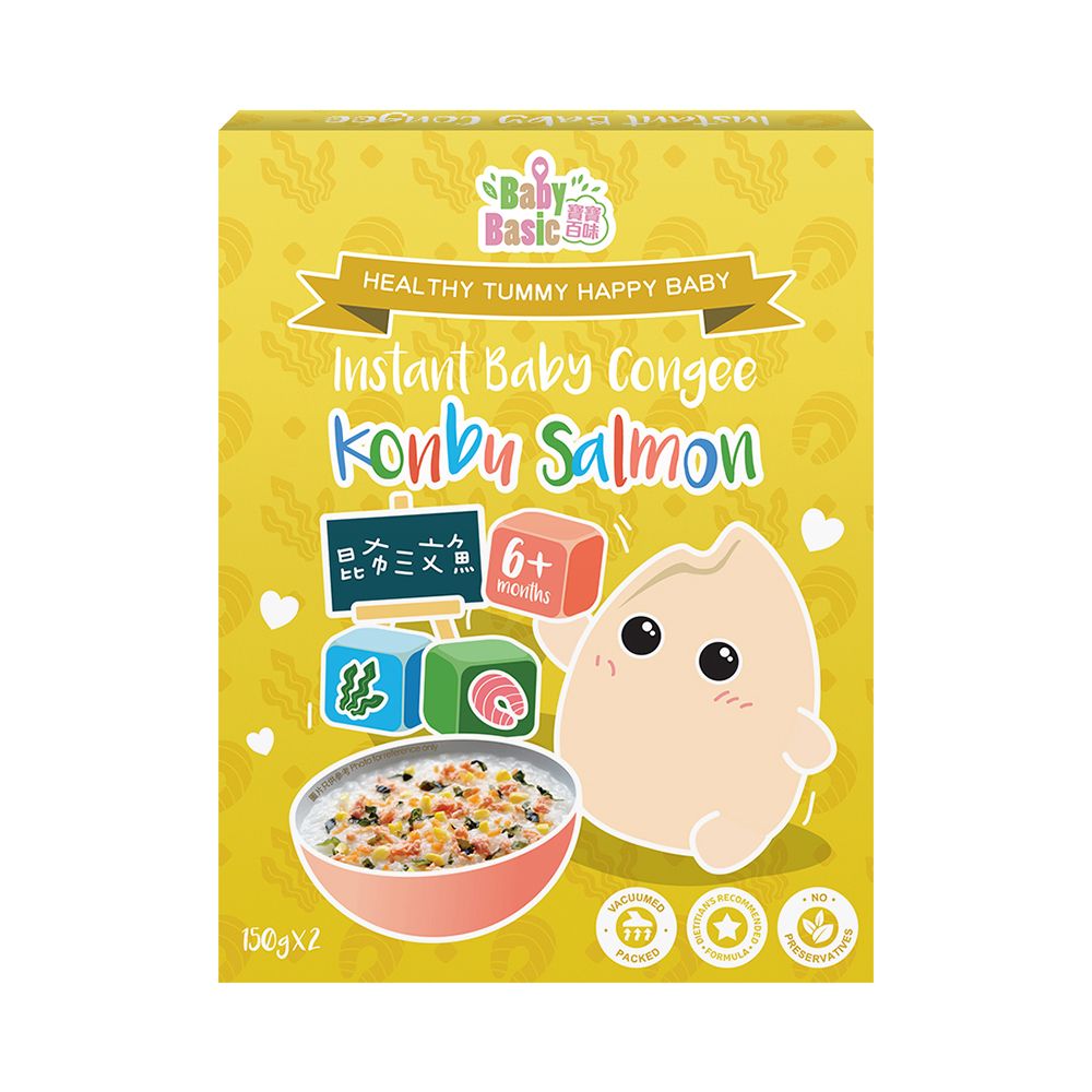 寶寶百味 即食米米粥(昆布三文魚)