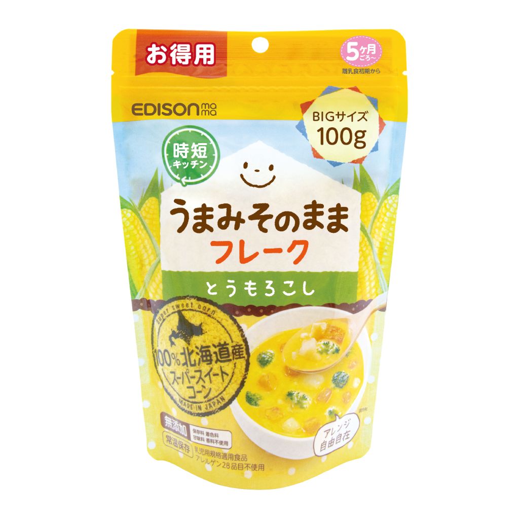EDISONmama 香甜粟米糊 100g (5M+)