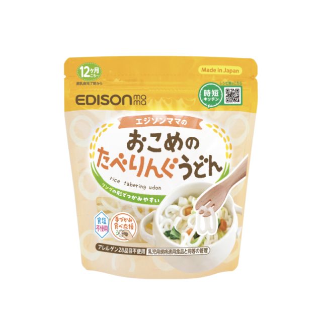 EDISONmama 純米圈圈烏冬100g (12M+)