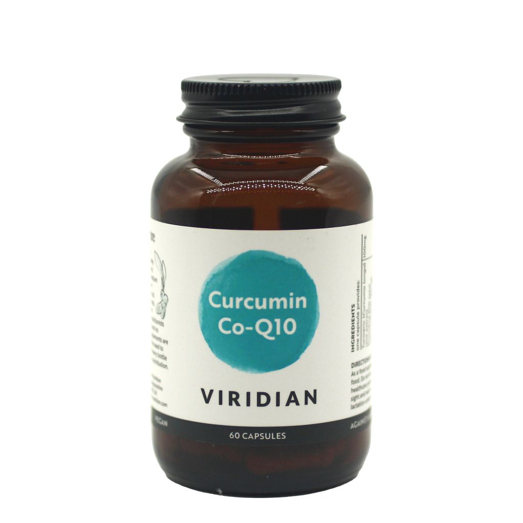 Viridian 薑黃素輔酶Q10植物膠囊 (60粒/樽)