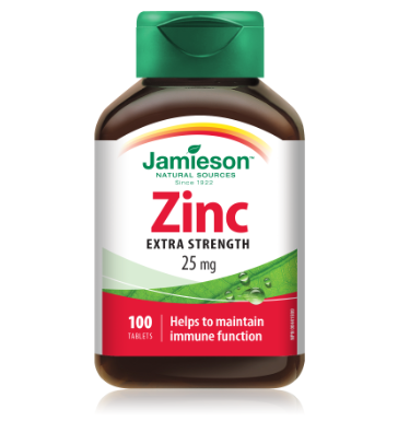 Jamieson 鋅25毫克100粒