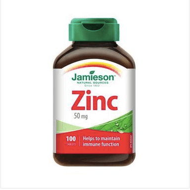 Jamieson 鋅50毫克 100粒