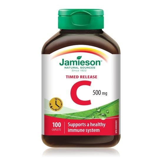 Jamieson 增美神-長效天然維他命C500毫克 100粒