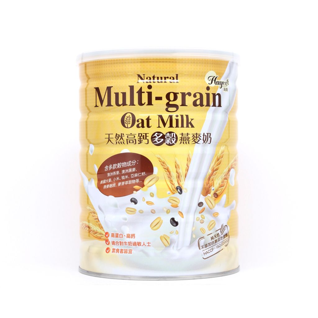 Hayes 天然高鈣多穀燕麥奶 800g
