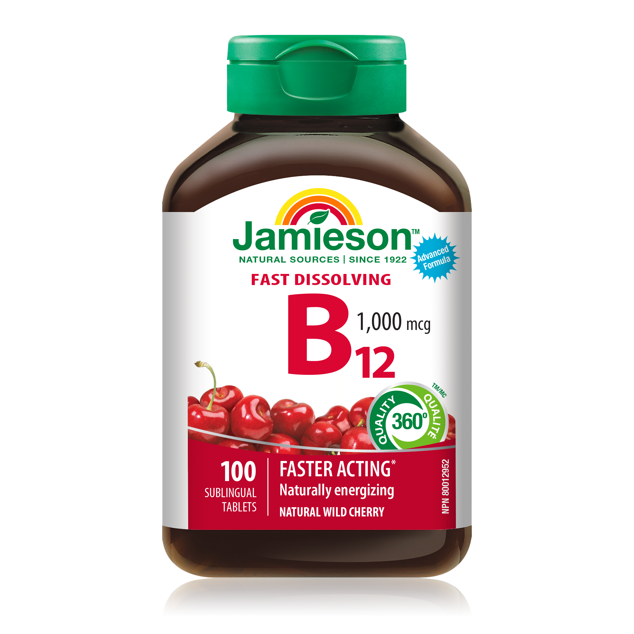 Jamieson 維他命B12 快速溶解舌下錠 100粒