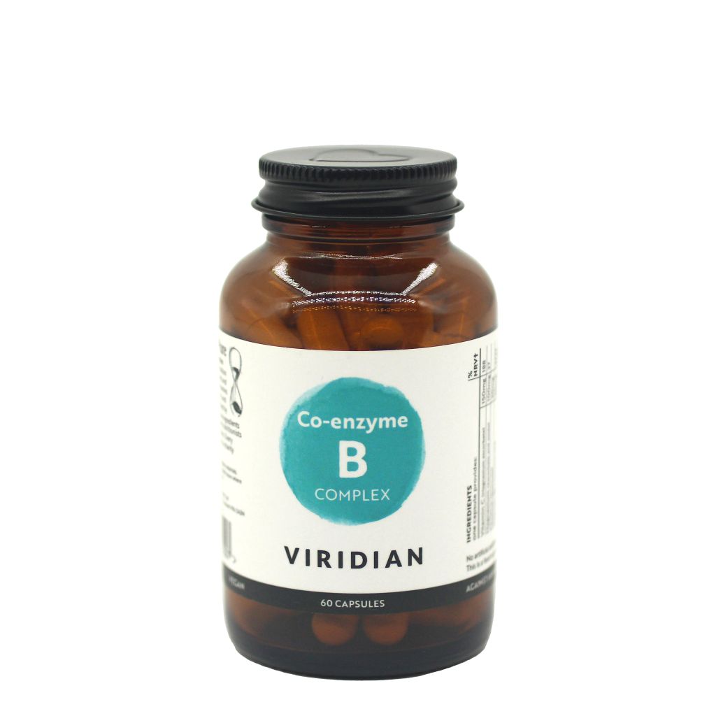 Viridian 輔酶B綜合維他命植物膠囊 (60粒/樽)