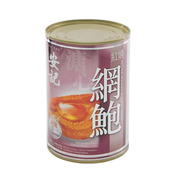 安記紅燒網鮑 6隻