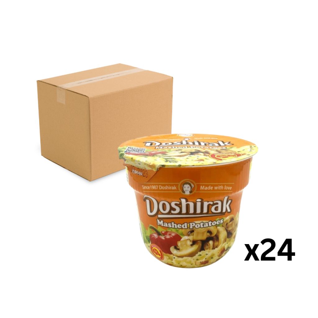 Doshirak 薯蓉杯-蘑菇味  40g  (1箱 24杯)