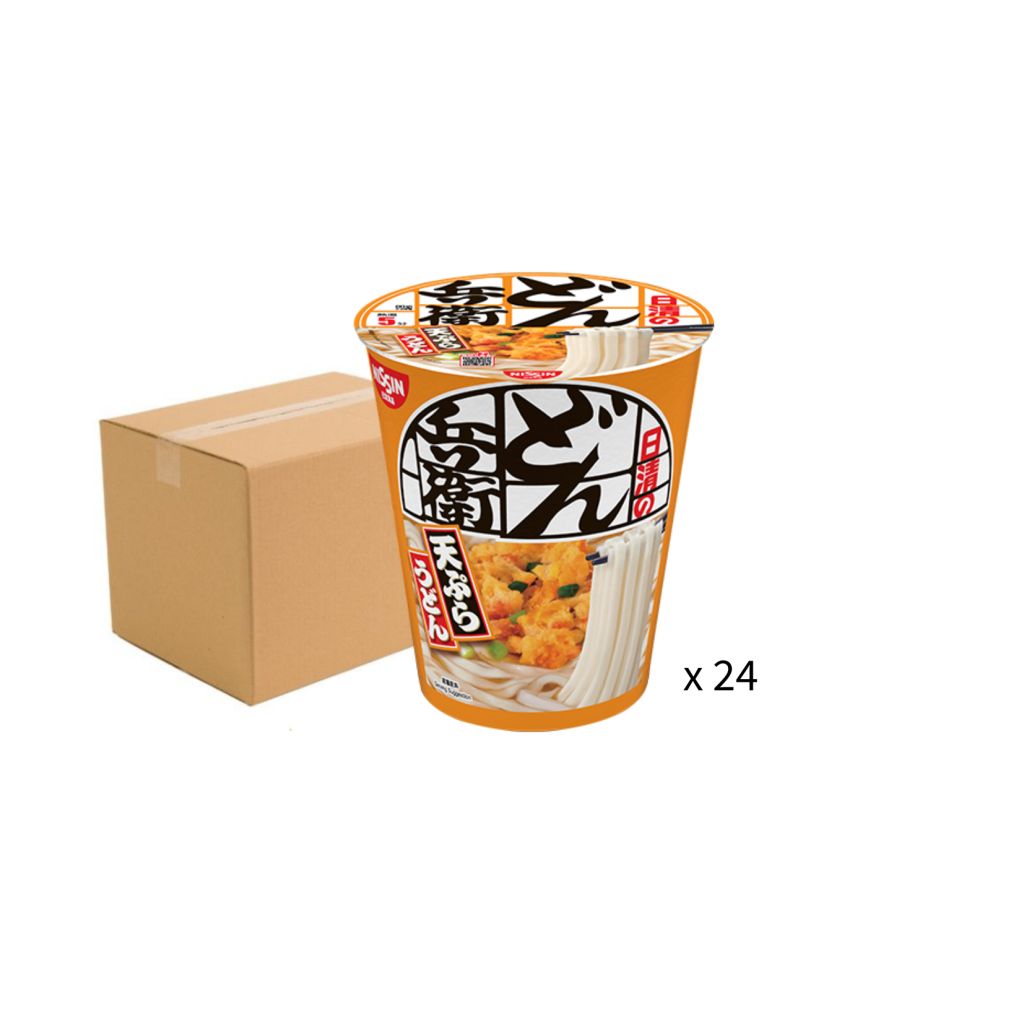 日清咚兵衛天婦羅杯烏冬83g  - 原箱24杯