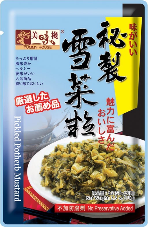 美味棧 秘製雪菜粒 70克 x 3包