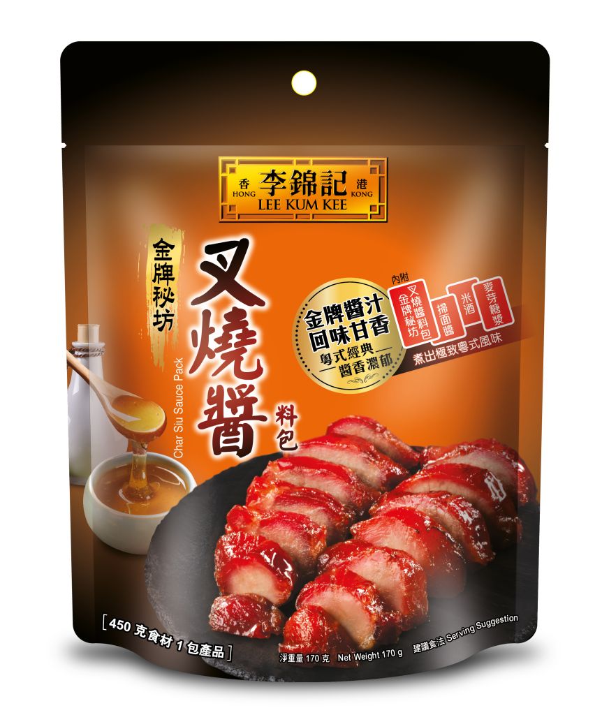 李錦記 金牌秘坊叉燒醬料包170g
