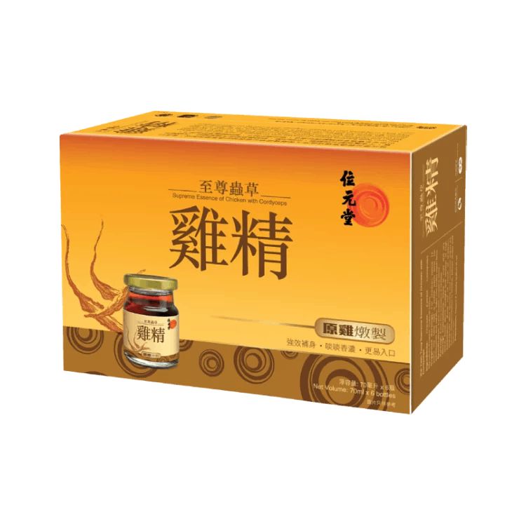 位元堂至尊蟲草雞精70g x 6支裝