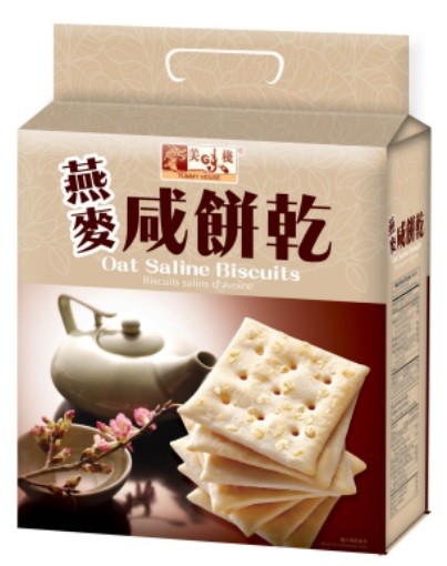 美味棧 燕麥咸餅乾 400g