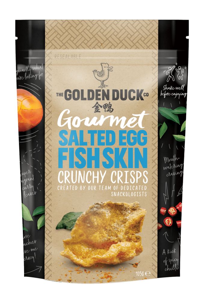 金鴨 鹹蛋魚皮 105克
