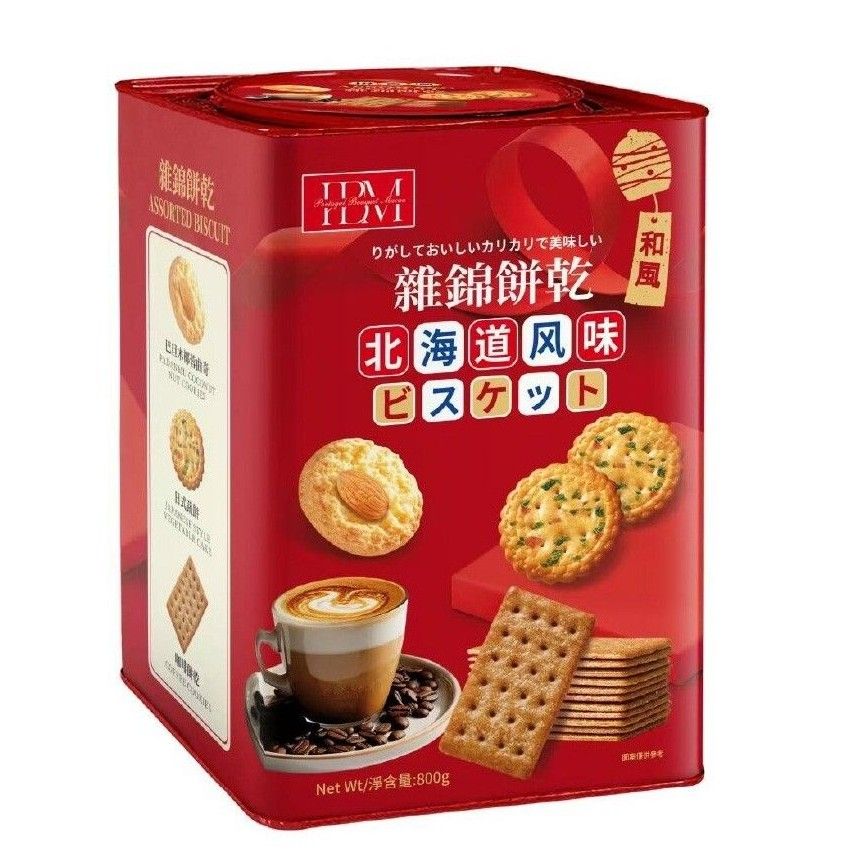 PBM北海道風味雜錦餅乾 800g