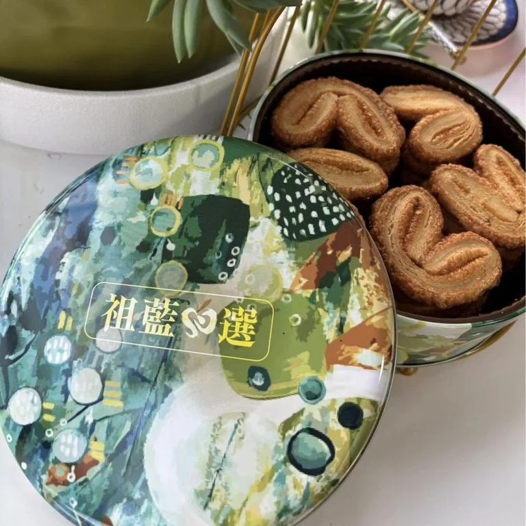 祖藍心選蝴蝶酥禮盒 180克