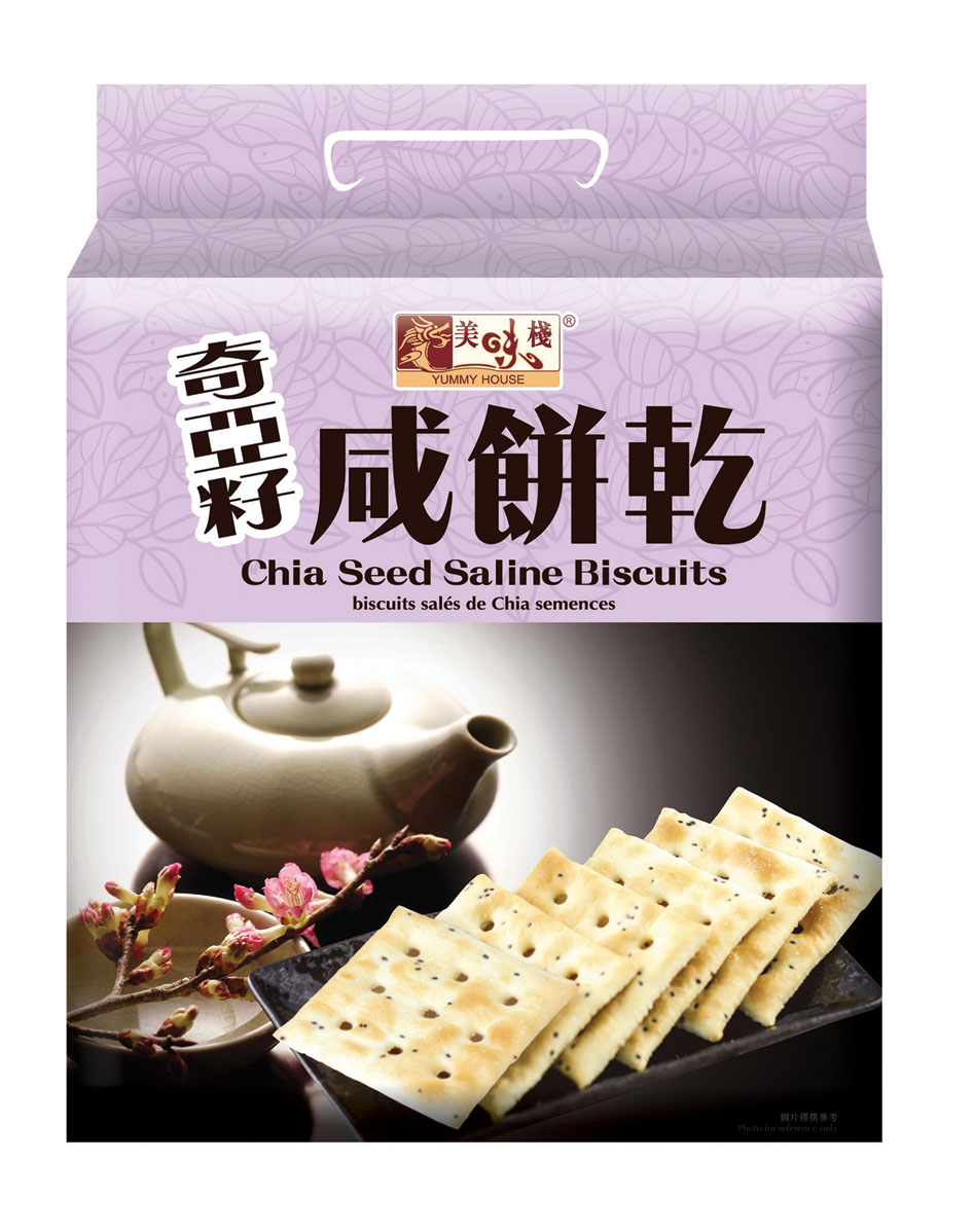 美味棧 奇亞籽咸餅乾 400g