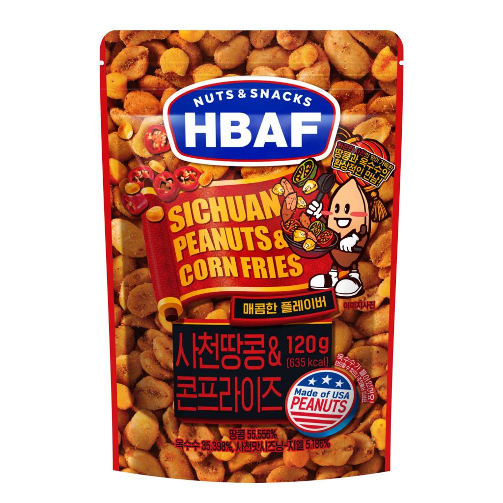 烤焗川味花生脆粟米