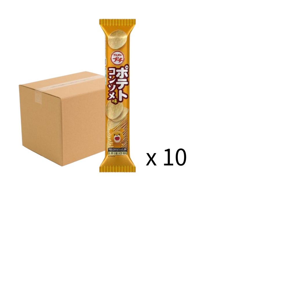 百邦迷你日式清湯味薯片35g x 10條