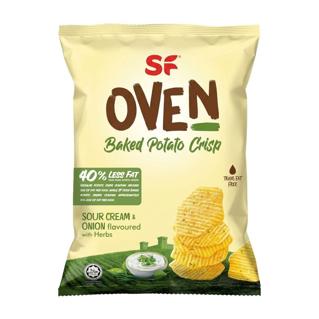 SF 乾焗薯片-酸忌廉洋蔥香草味 40g
