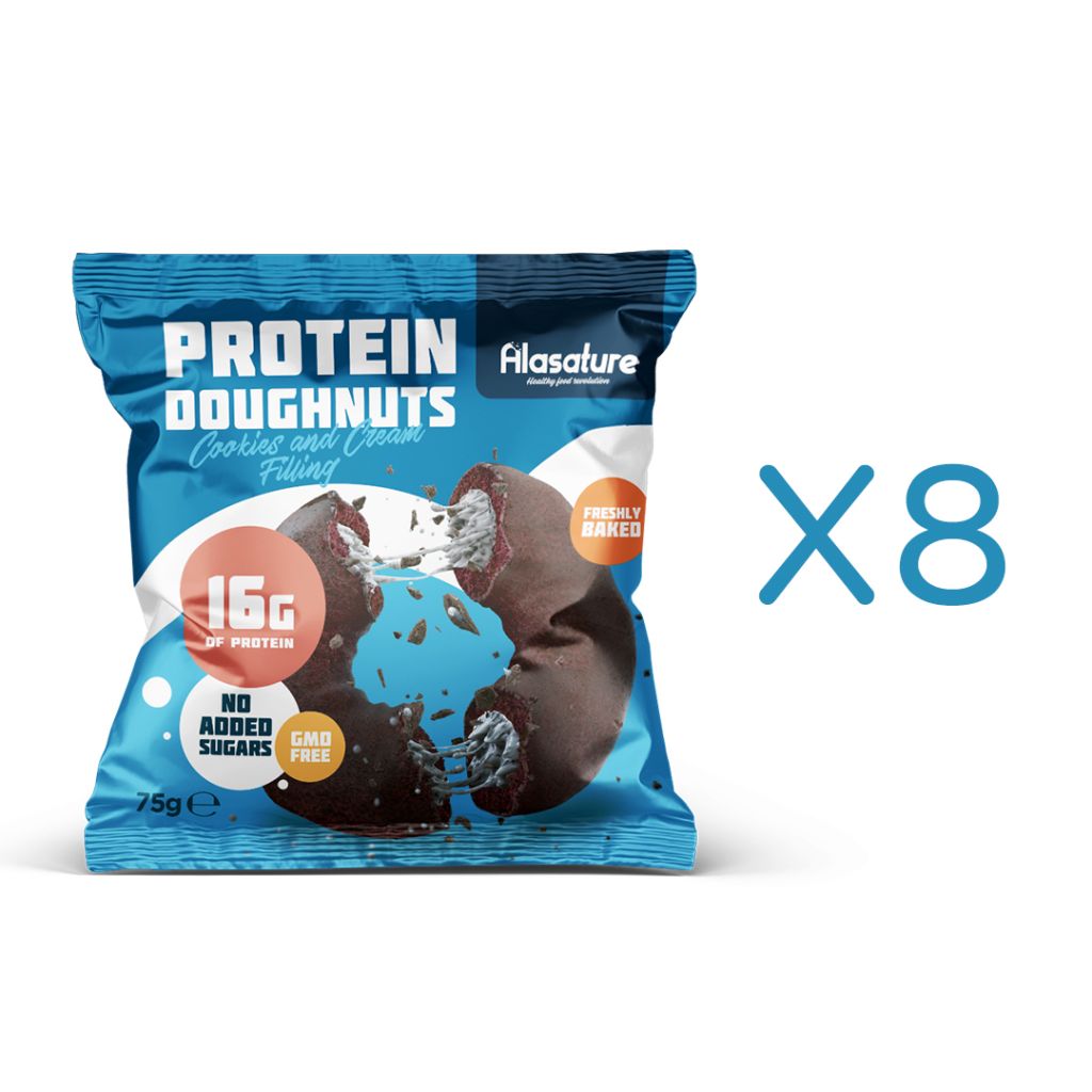 Alasature 高蛋白冬甩 75g 8件裝 (曲奇忌廉味)