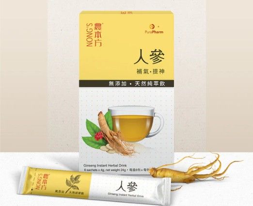 農本方人參天然純萃飲6包 x 4克