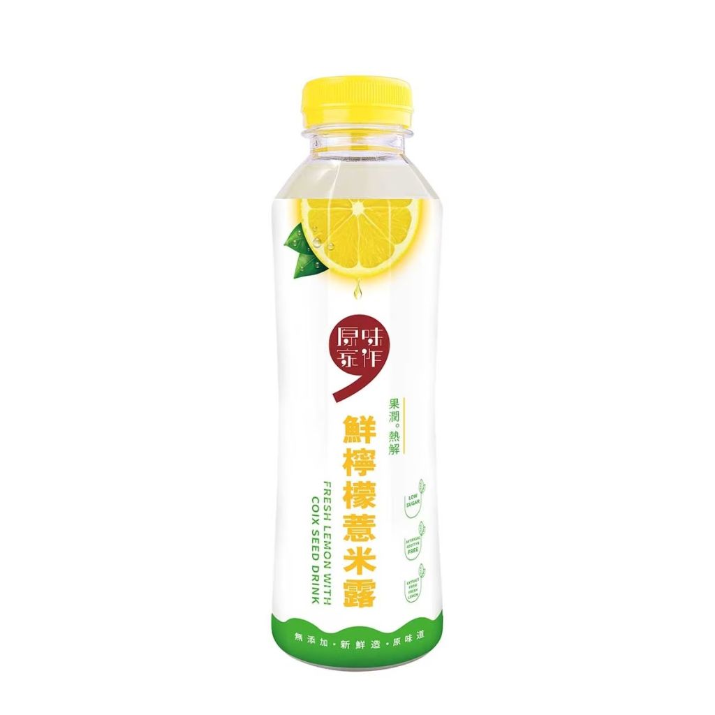 原味家作 鮮檸檬薏米露 450ml