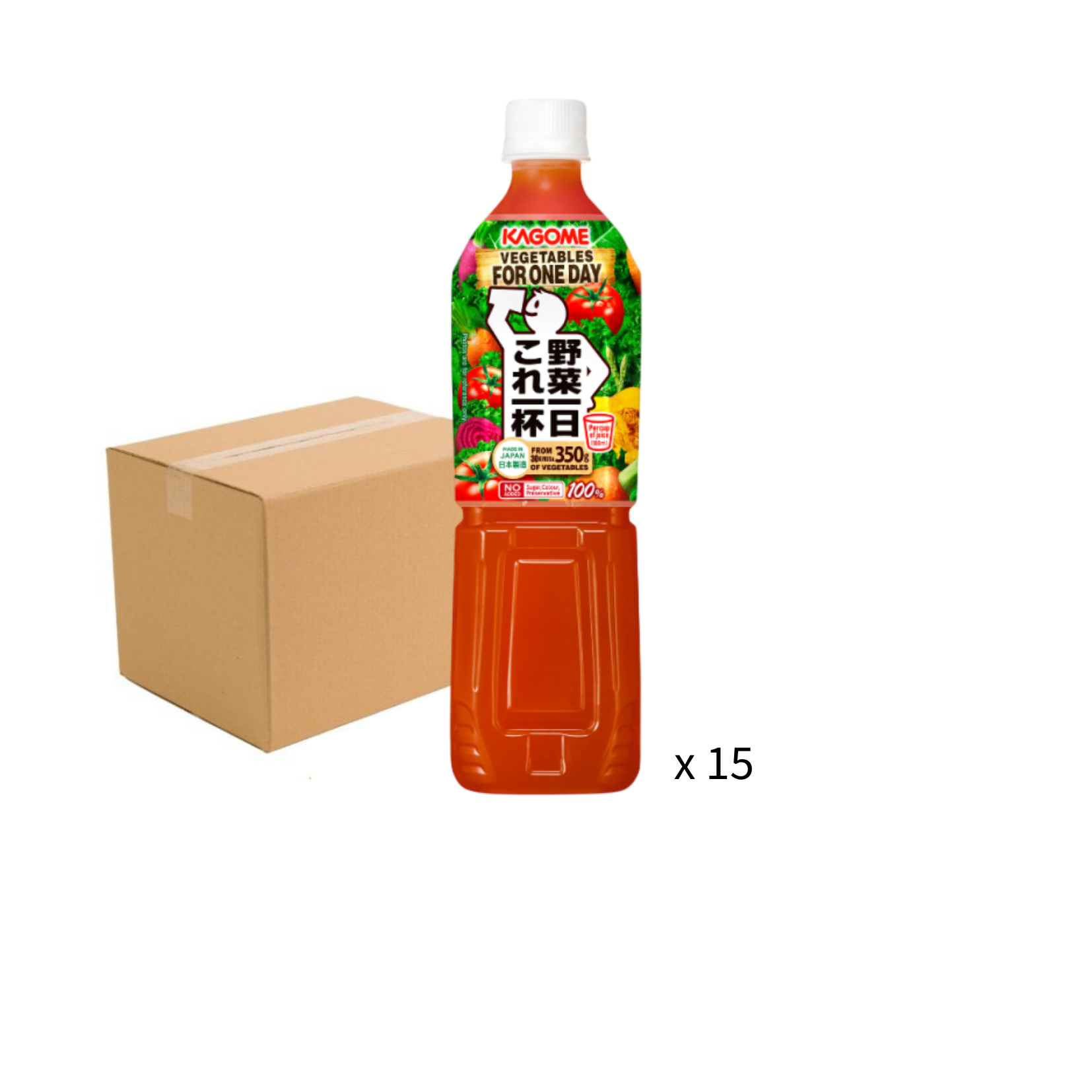 Kagome 野菜一日營720ml - 原箱15支