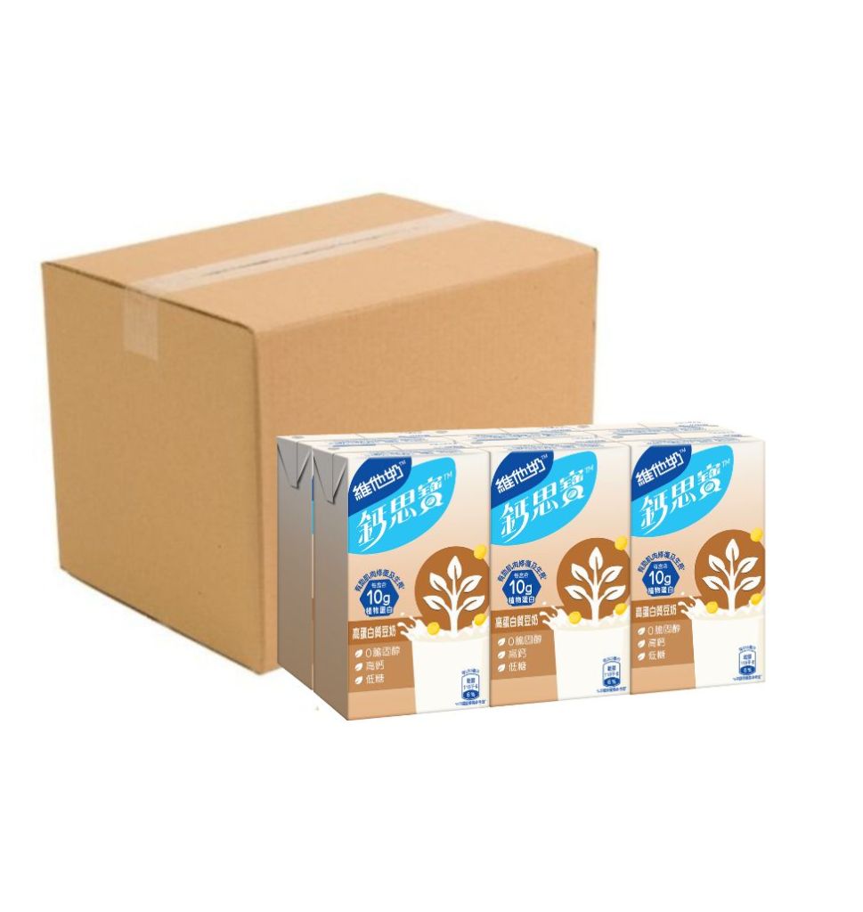 維他奶鈣思寶高鈣高蛋白質豆奶250毫升原箱24包