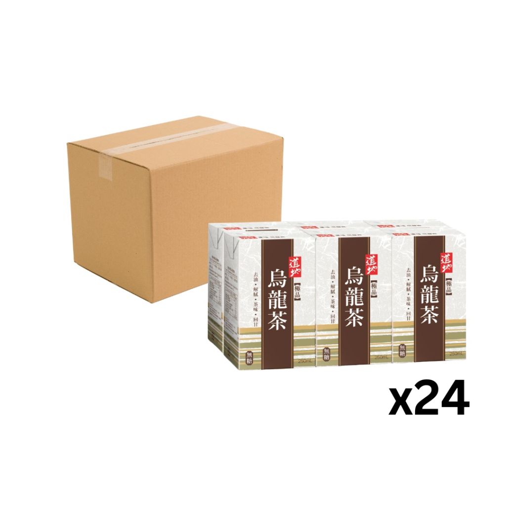 道地極品烏龍茶250ml -原箱24包