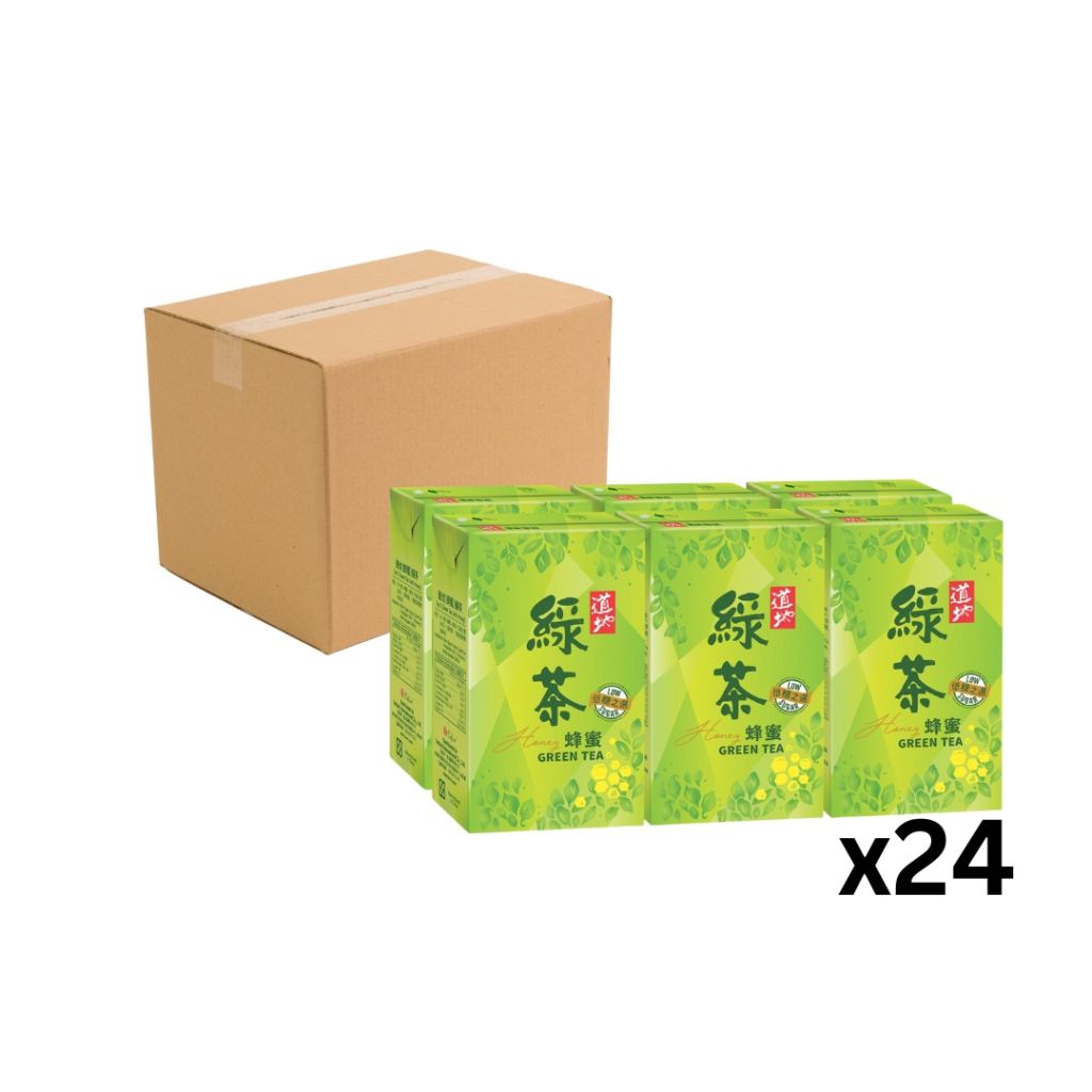 道地蜂蜜綠茶250ml -原箱24包