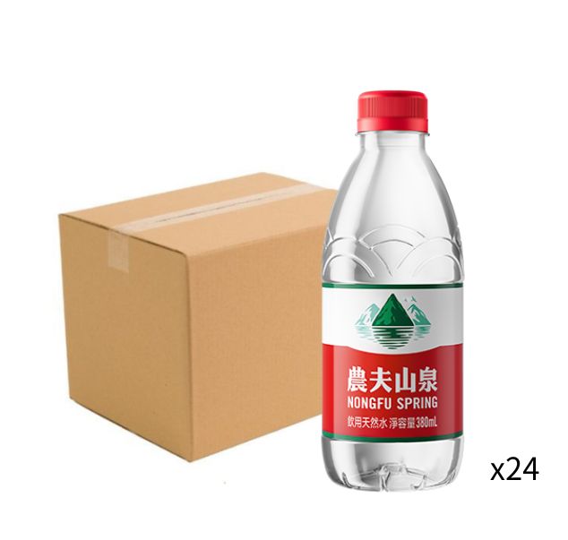 農夫山泉天然水 380ml -原箱24支