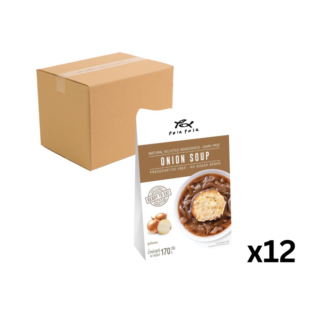 Pola Pola 洋蔥湯 170g (1箱 12包)