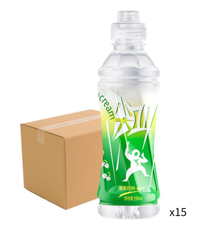尖叫纖維型檸檬味 550ml-原箱15支