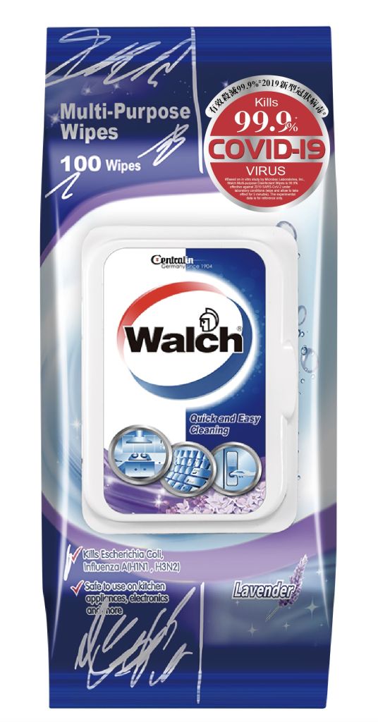 威露士多用途家居表面消毒濕巾薰衣草100片