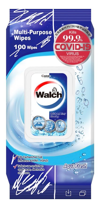 威露士多用途家居表面消毒濕巾水潤100片