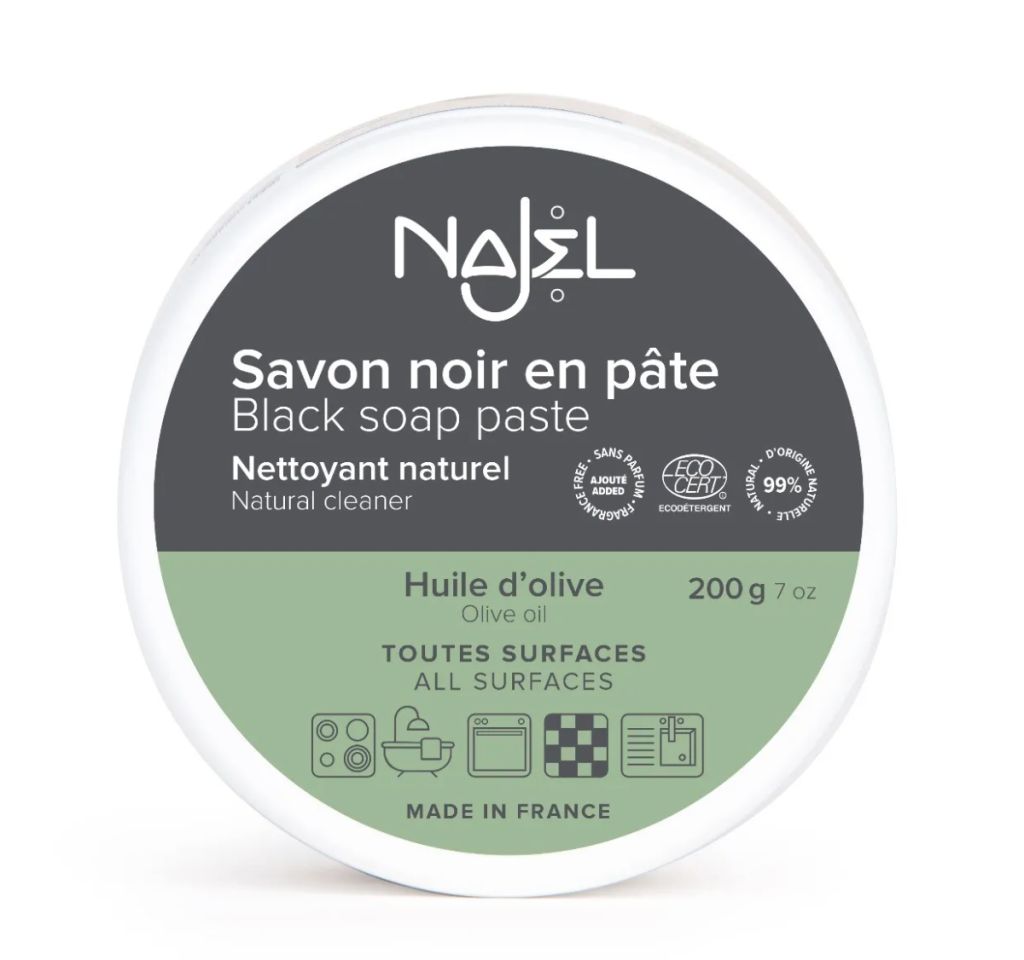 NAJEL 天然橄欖油黑皂清潔膏 200g