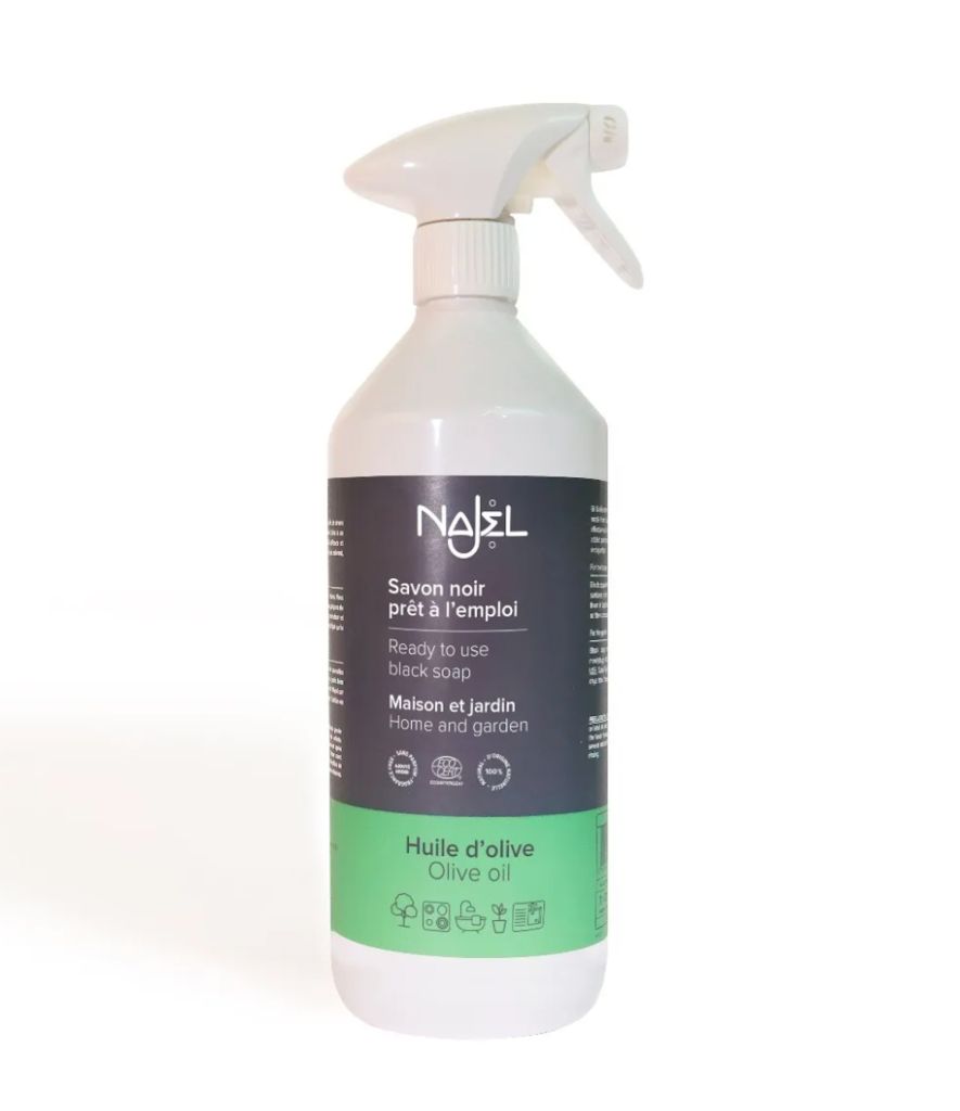 NAJEL 可噴式天然黑皂清潔液 1L