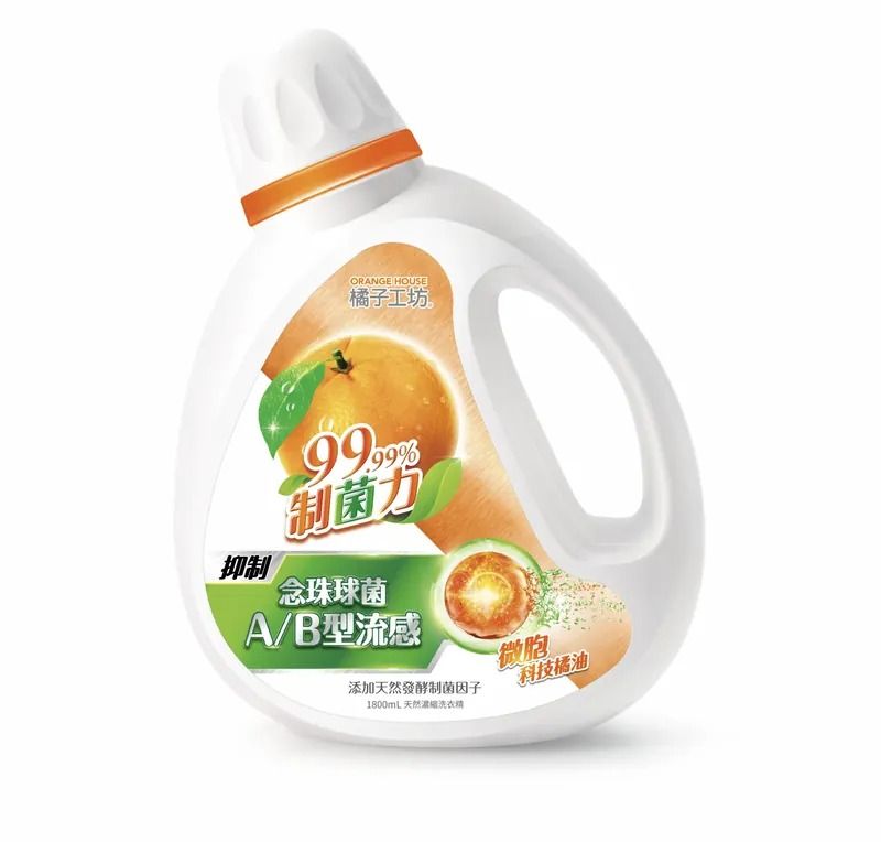 橘子工坊 天然濃縮洗衣精-制菌力