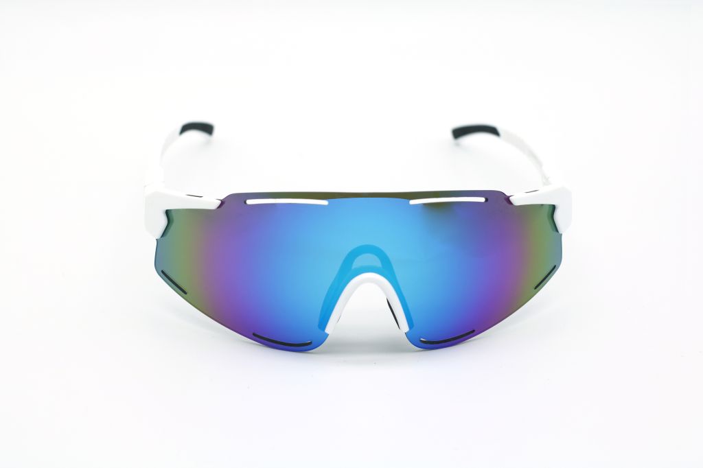 O4i 氧樂眼鏡遠紅外線功能運動太陽眼鏡 TF023 -藍水銀配白