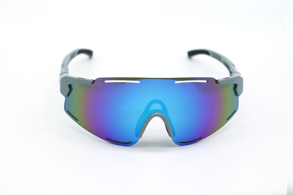 O4i 氧樂眼鏡遠紅外線功能運動太陽眼鏡 TF023 -藍水銀配灰