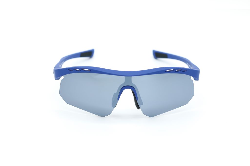 O4i 氧樂眼鏡遠紅外線功能運動太陽眼鏡 GM004-灰水銀配藍