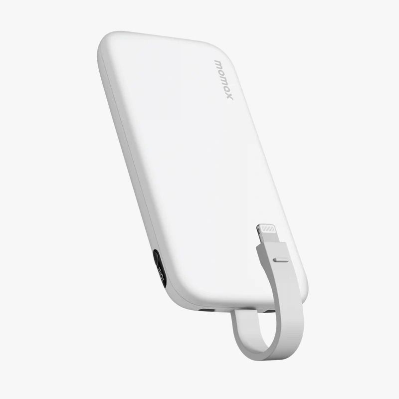 Momax iPower PD 3 內置Type C線流動電源 10000mAh-白色