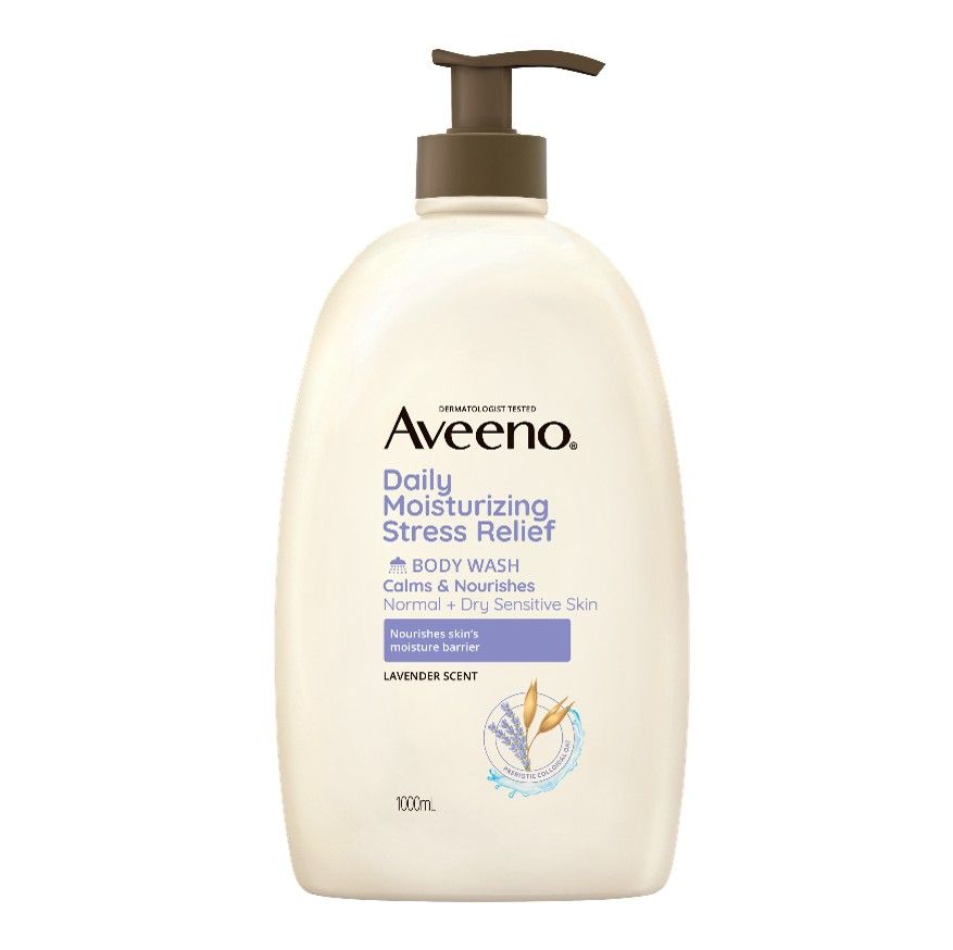 Aveeno 燕麥薰衣草舒壓沐浴露 1L