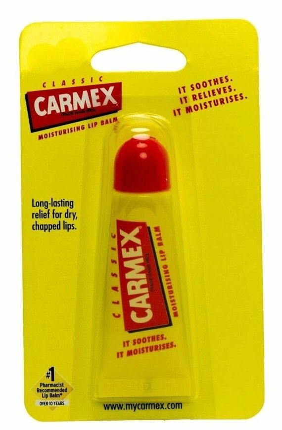 Carmex 修護潤唇膏軟管裝- 原味10g