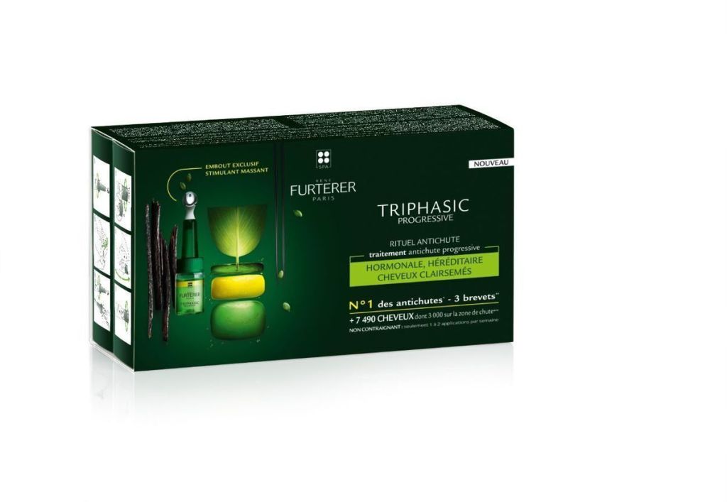 Rene Furterer TRIPHASIC 再生防脫髮精華 持續性及遺傳性脫髮 8amp x 5.5ml